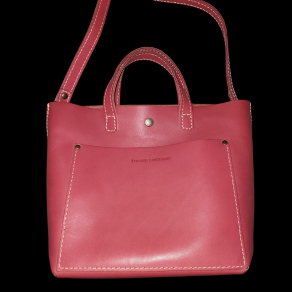 Portland Leather Goods Tulip Mini Crossbody Tote